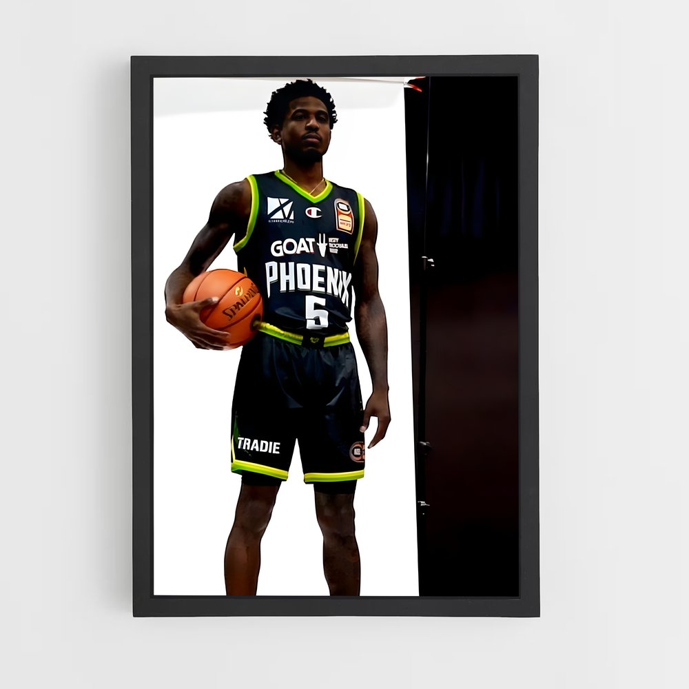 Poster Phoenix dans la Main – affiche Basketball (vue 2)